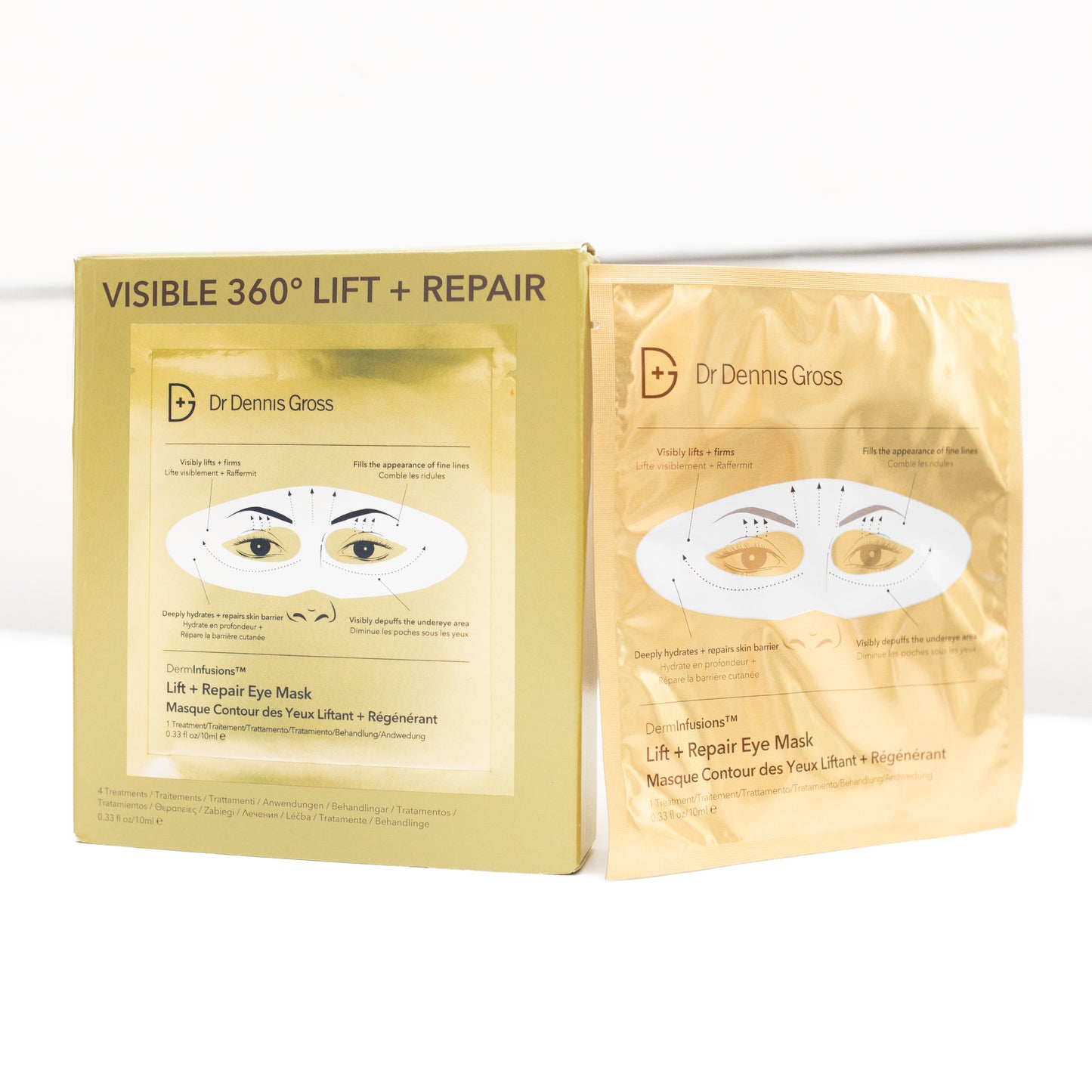 DERMINFUSIONS™ LIFT + REPAIR EYE MASK